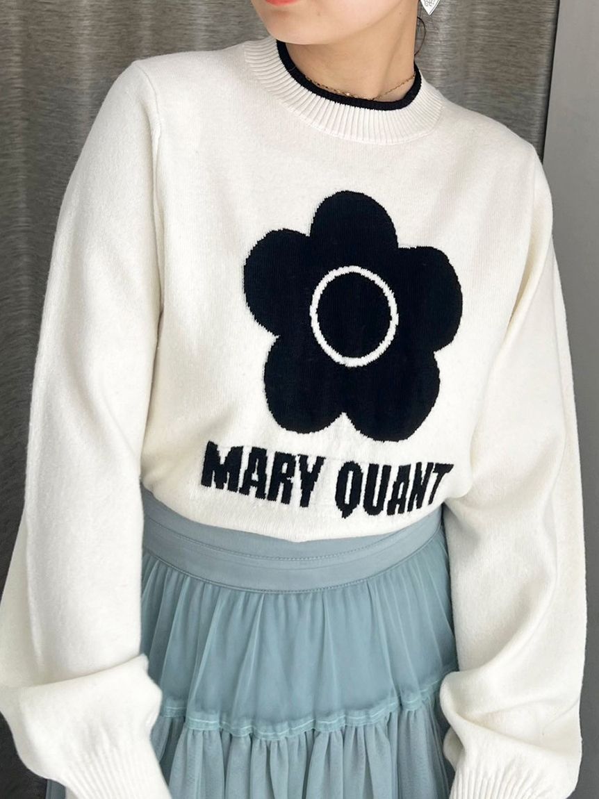 LILY BROWN「【WEB限定カラー】【LILY BROWN&times;MARY QUANT】バリエジャガードニット」|ニット・セーター|