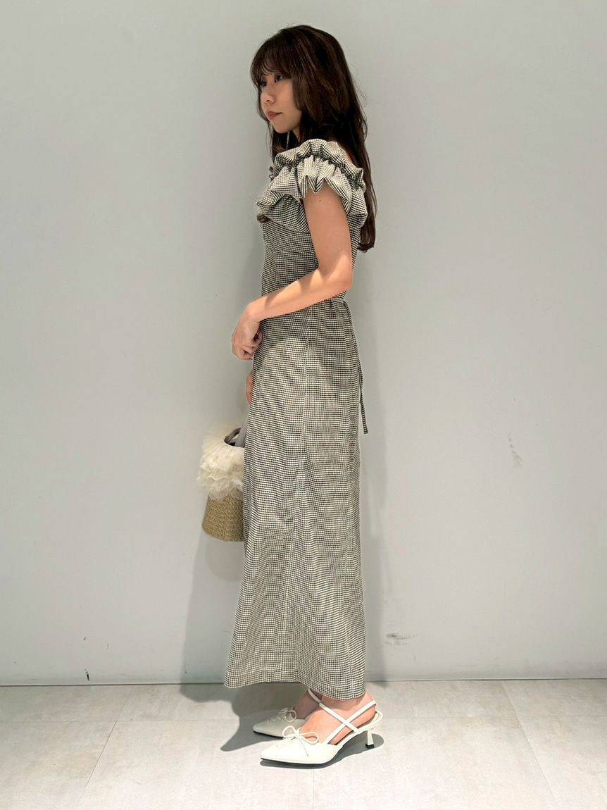 LILY BROWN「【新色追加】2wayダブルスリーブカットワンピース」|ワンピース|