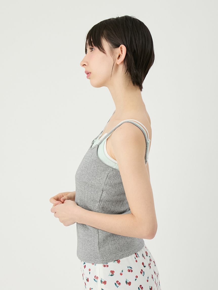 LILY BROWN「レイヤードキャミソールセット」|Tシャツ・カットソー|