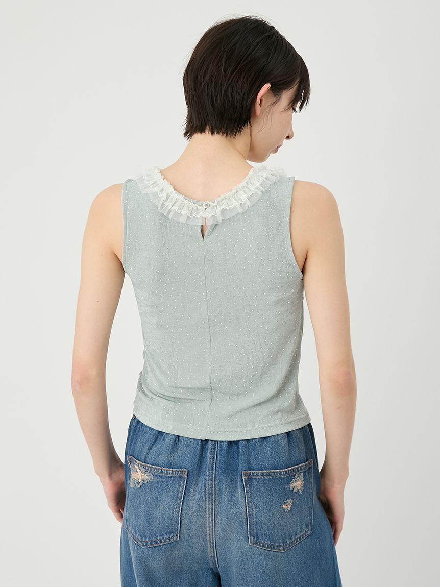 LILY BROWN「[L.B CANDY STOCK]レースタンクトップ」|タンクトップ|
