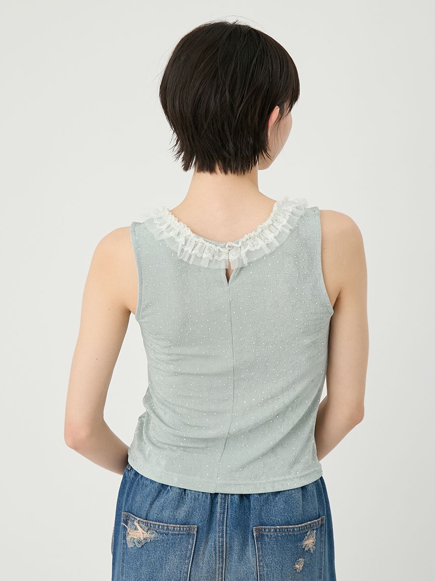 LILY BROWN「[L.B CANDY STOCK]レースタンクトップ」|タンクトップ|