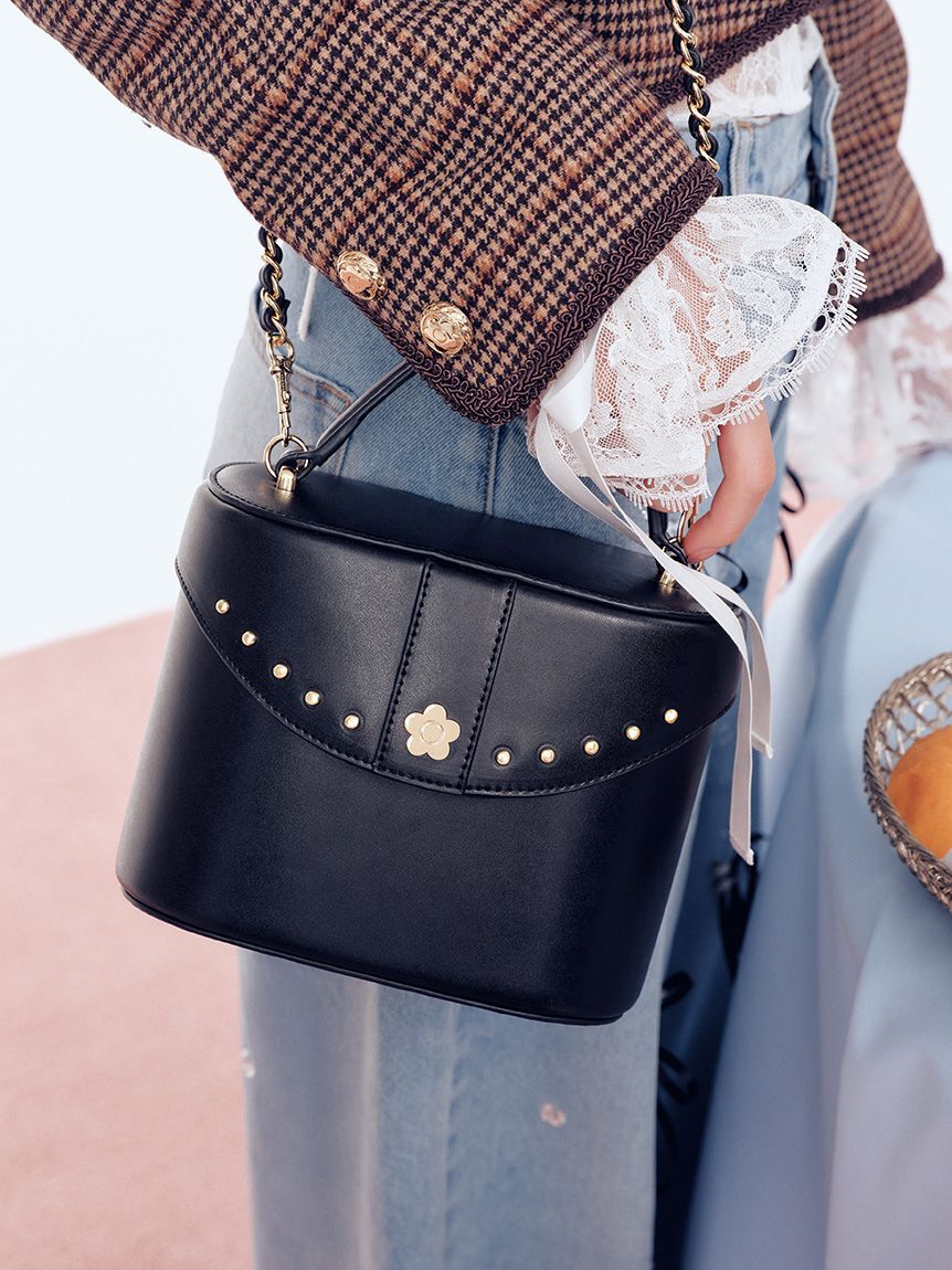 LILY BROWN「【LILY BROWN&times;MARY QUANT】バニティショルダーバッグ」|ショルダー・メッセンジャー|BLK