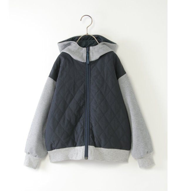 ikka kids「【親子コーデ】コンビブロックスジップパーカ（110~160cm）」|その他|