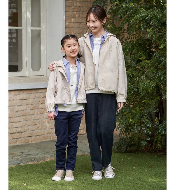 ikka kids「【親子コーデ】ドロストロングテールシャツ（120~160cm）」|シャツ・ブラウス|
