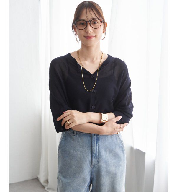 ikka「前後2WAYクルーネックカーディガン」|その他|