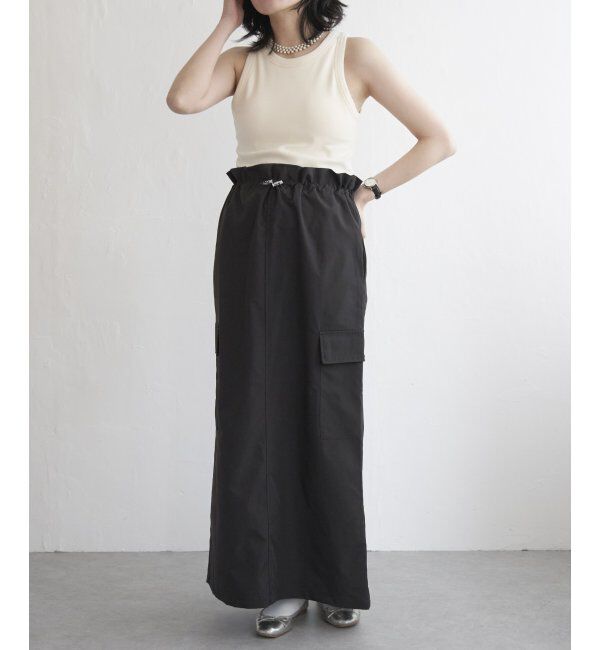 VENCE share style「ベネシャンギャザースカート」|スカート|