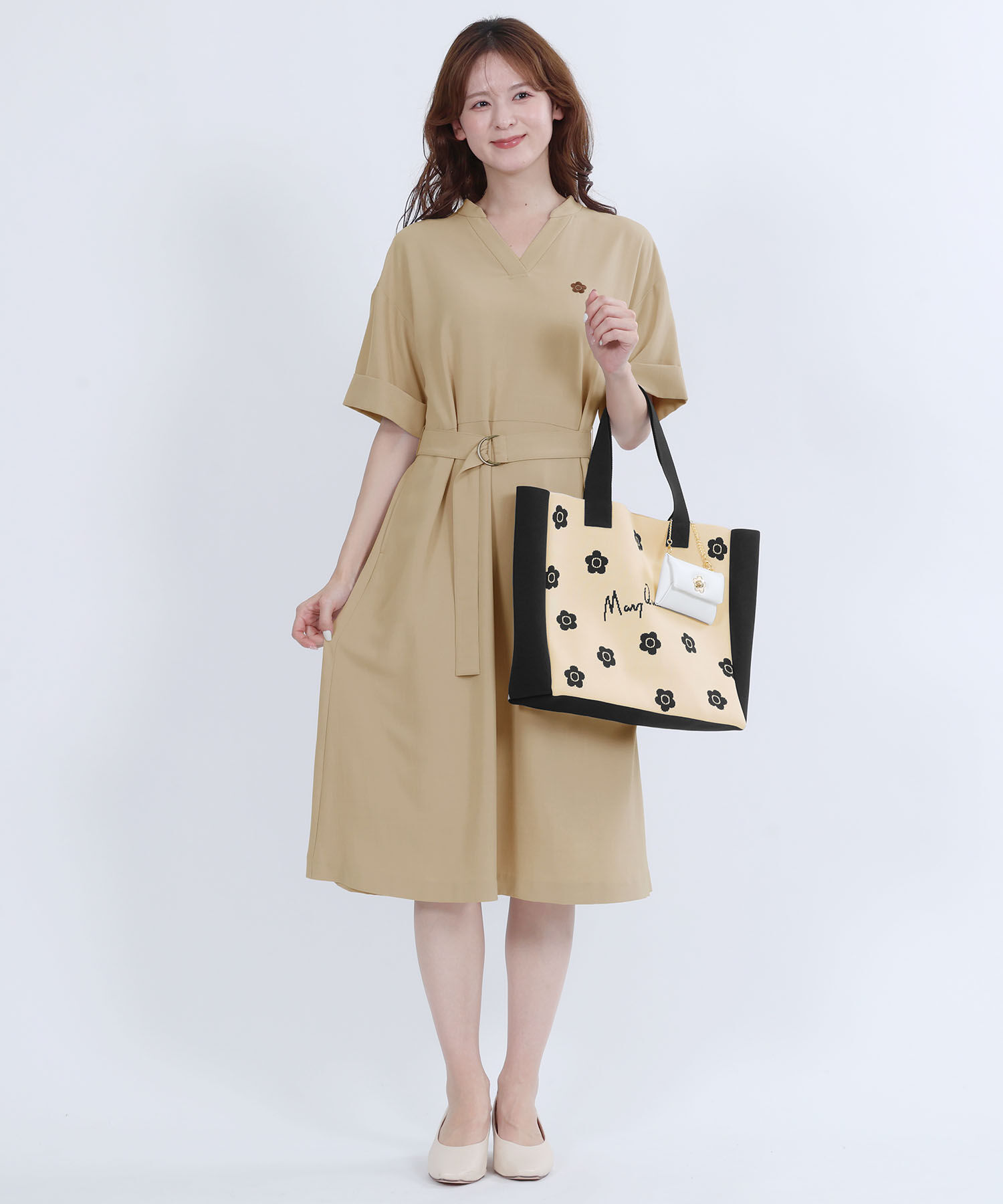 MARY QUANT「サインロゴニットJQ トート」|トートバッグ|