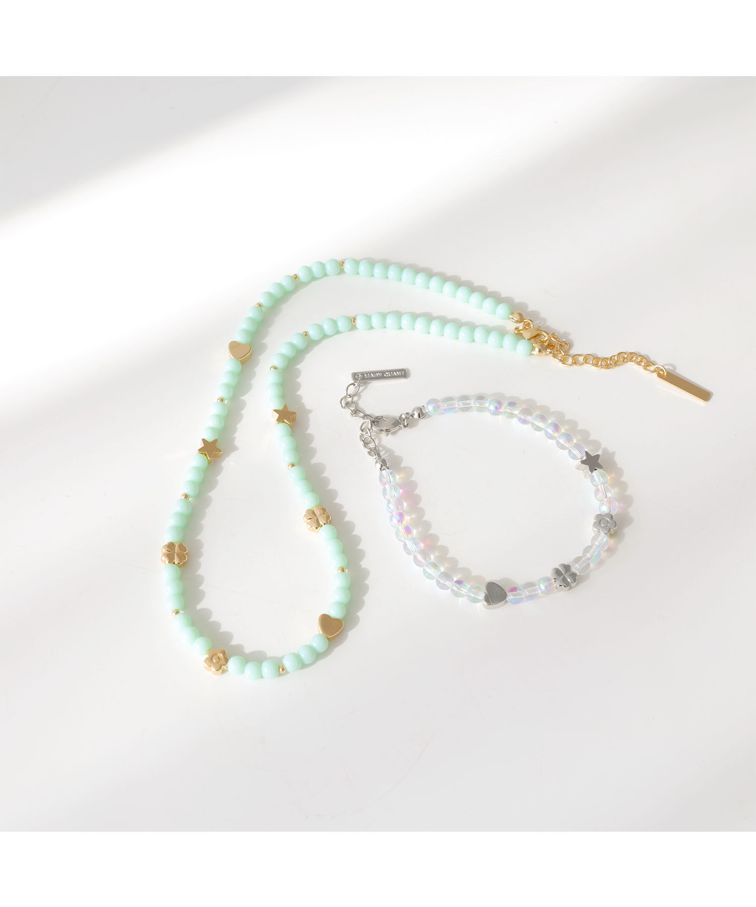 MARY QUANT「ガラスビーズ ネックレス」|ネックレス|