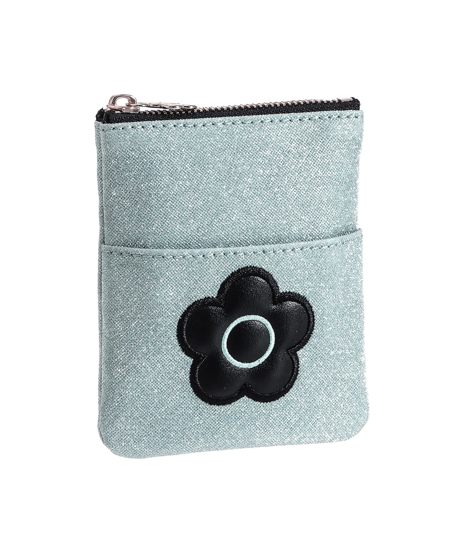 MARY QUANT「スパークル フラットポケットポーチミニ」|ポーチ|