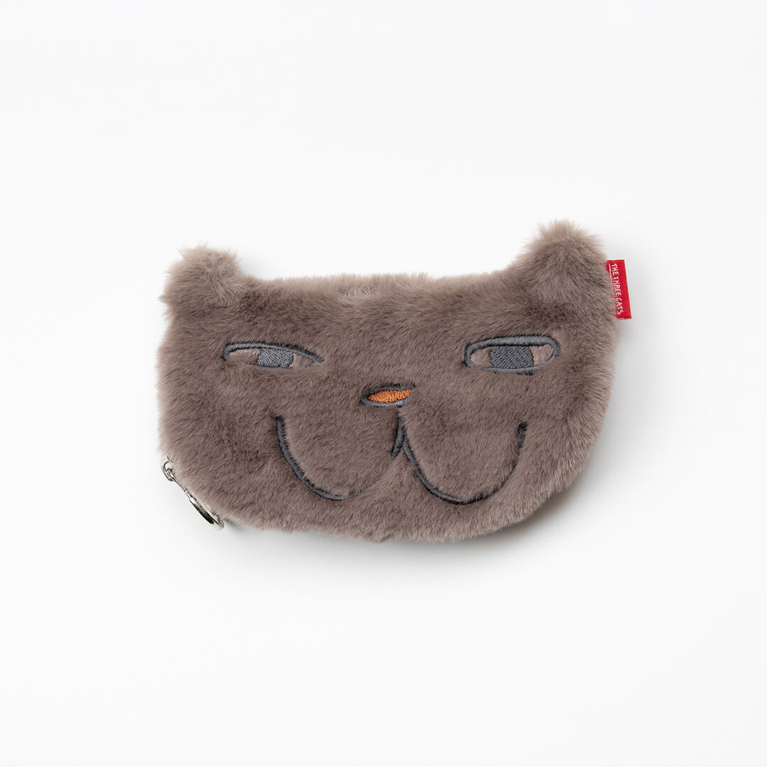  「THE THREE CATS ダイカットポーチ」|ポーチ|