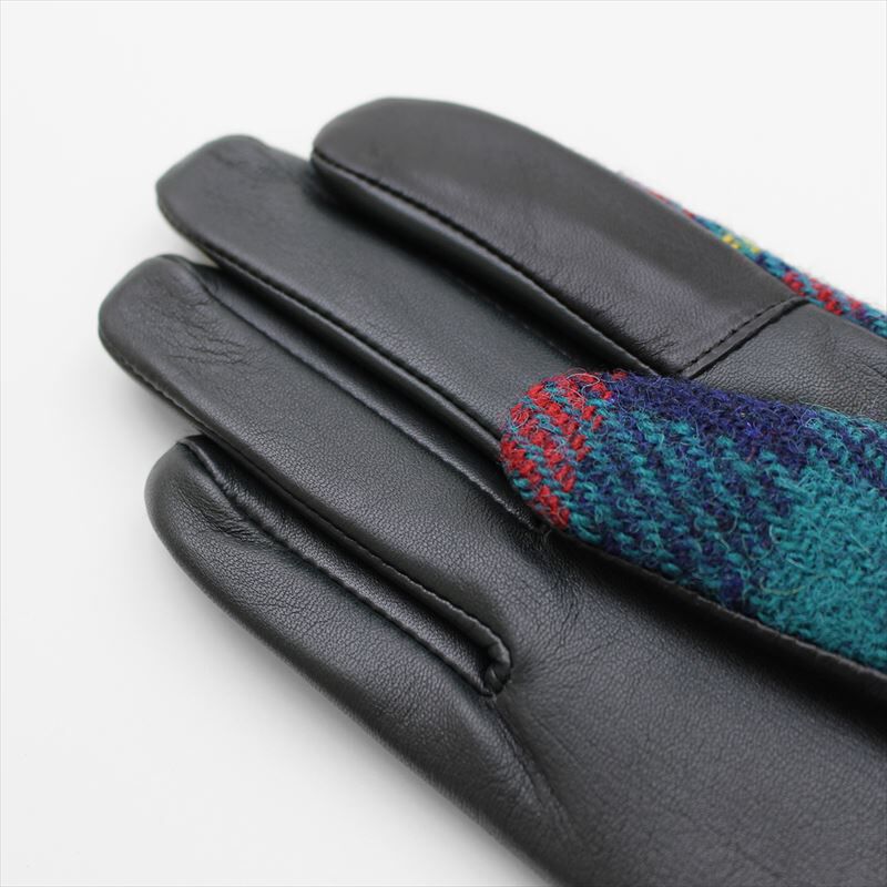 BACKYARD FAMILY「ハリスツイード 手袋 レディース 通販 Harris Tweed グローブ 手ぶくろ」|手袋|