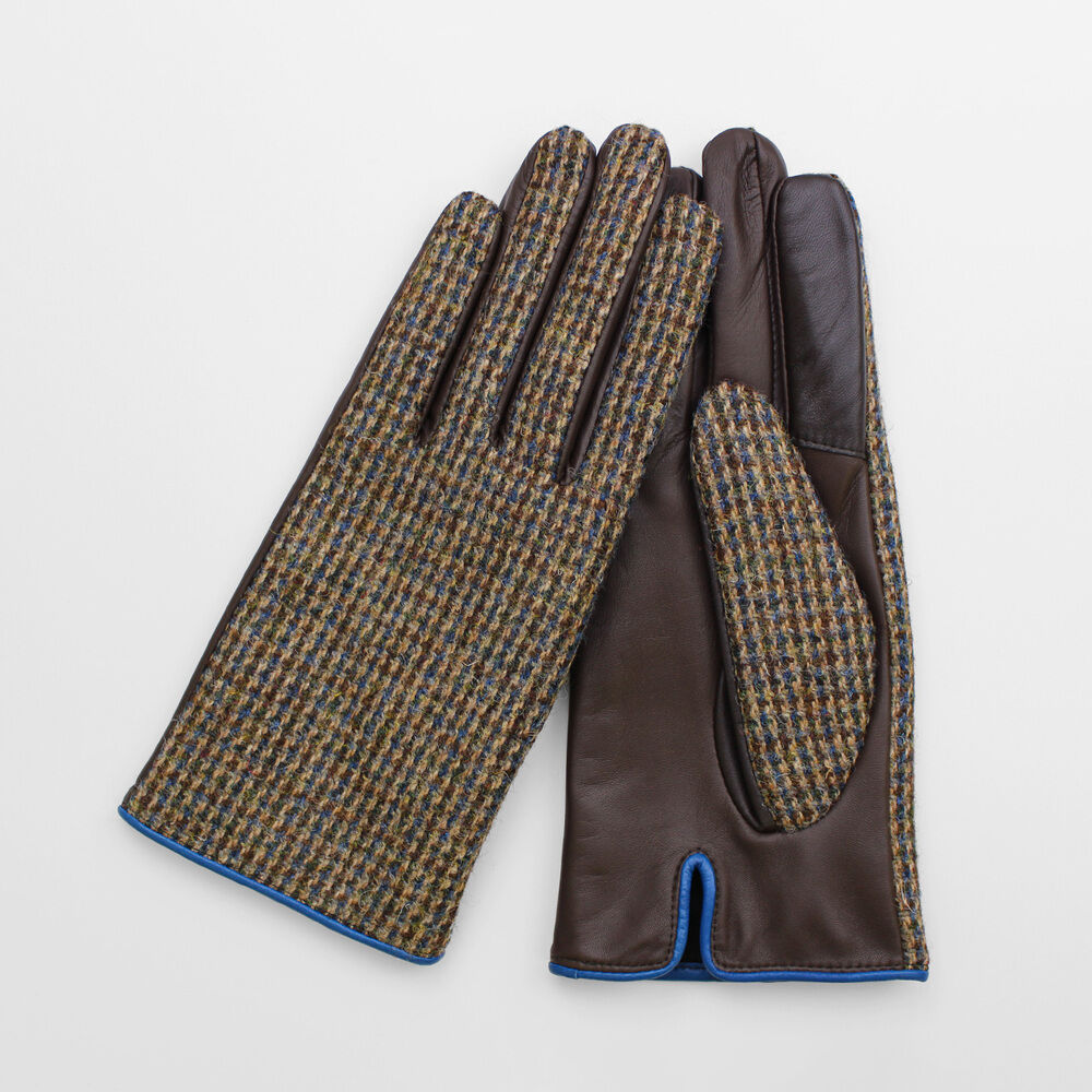 BACKYARD FAMILY「ハリスツイード 手袋 レディース 通販 Harris Tweed グローブ 手ぶくろ」|手袋|ベージュ3