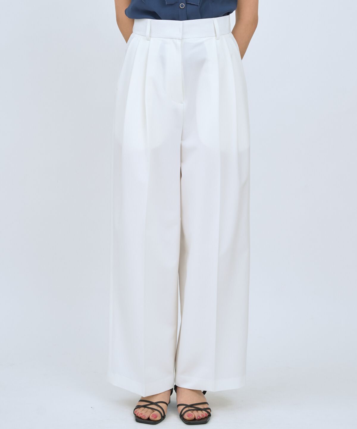 アンドクチュール「2タックワイドパンツ」|その他|