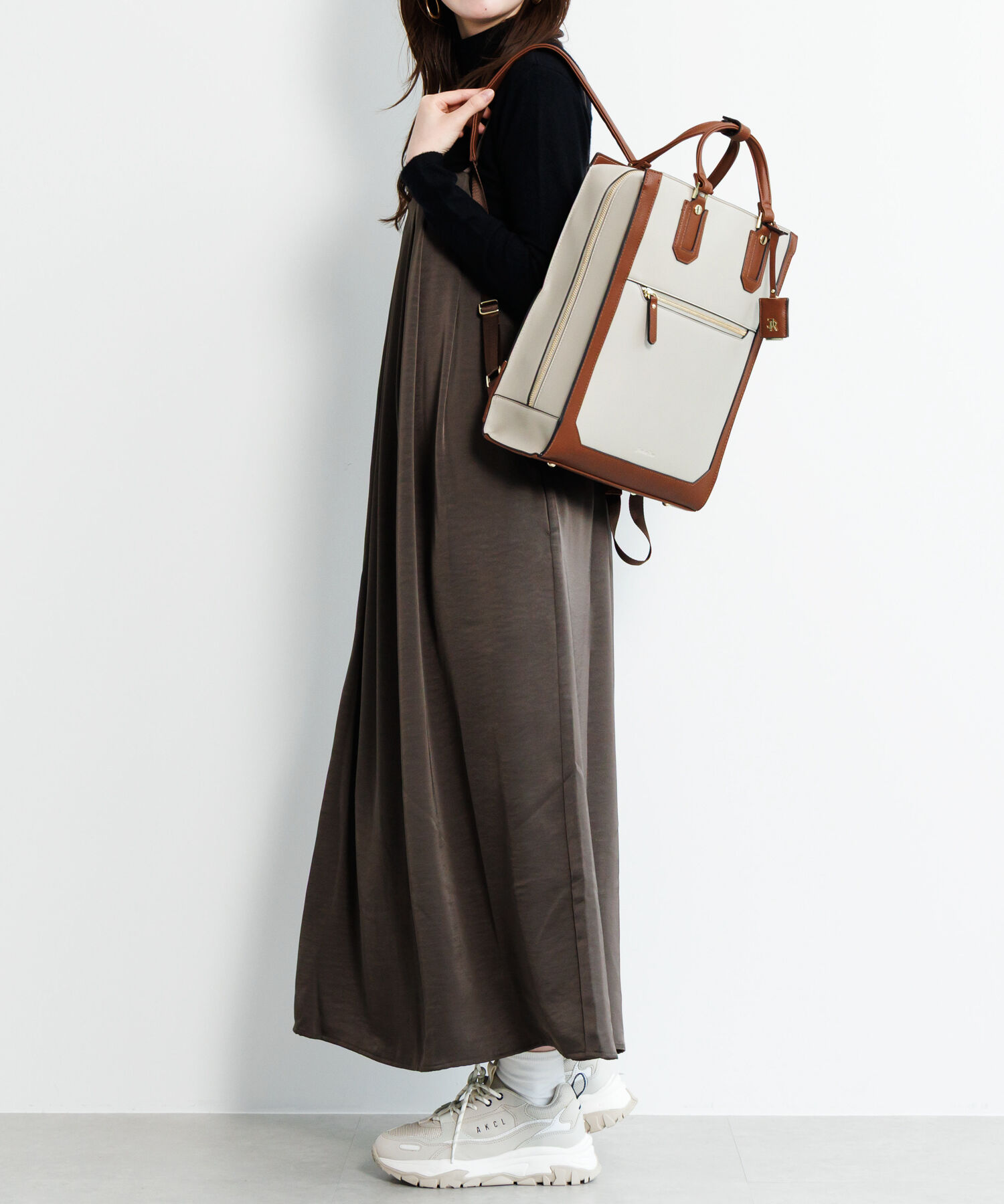 Jewelna Rose「リュックサック きれいめ スクエア Jewelna Rose アリゼ リュック A4/13.3インチPC収納 16302」|リュック|