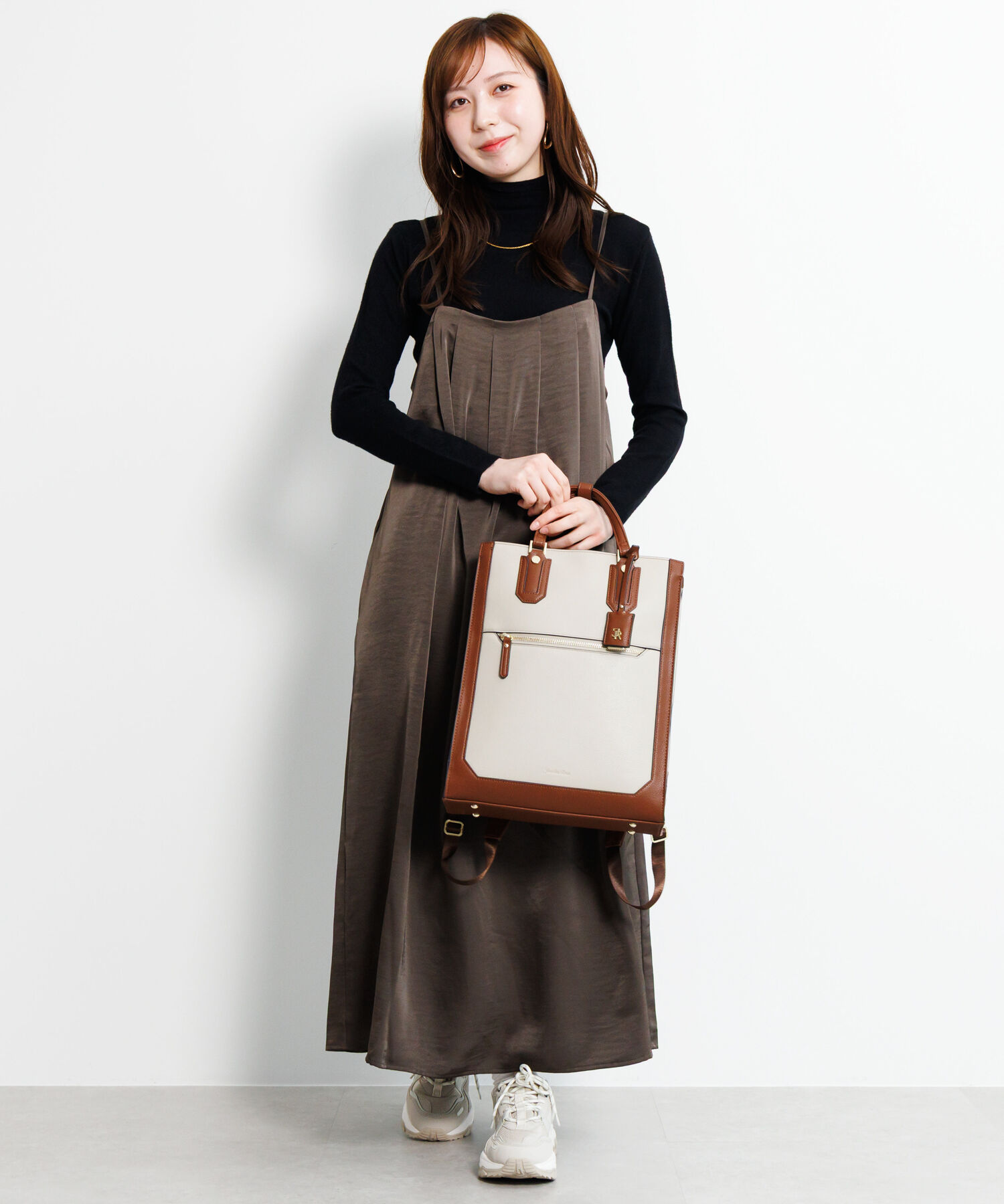 Jewelna Rose「リュックサック きれいめ スクエア Jewelna Rose アリゼ リュック A4/13.3インチPC収納 16302」|リュック|