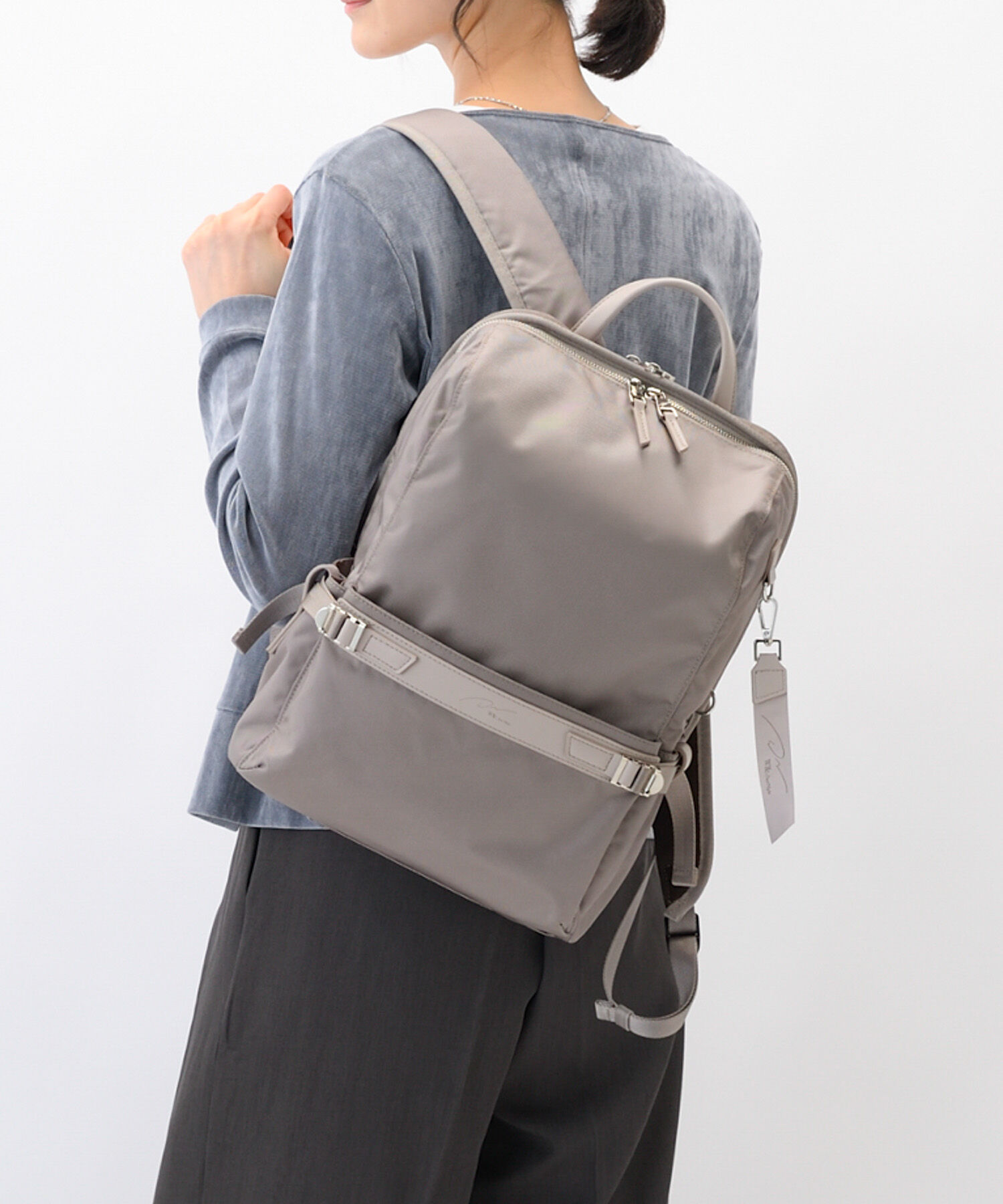 W&.Day/Night「リュックサック ビジネス W&.Day/Night リッカ2 スクエアリュック A4サイズ 14.0インチPC収納 19152」|リュック|