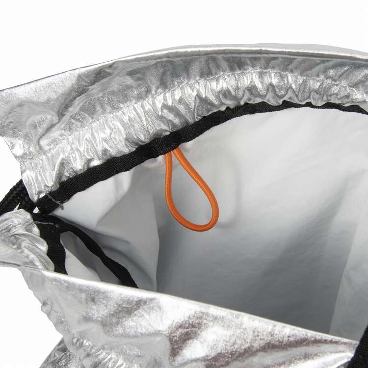 EDGELINK「EDGELINK／エッジリンク NAMPAK ナムパック スティーズ 60653 ナップサック 2ポケット 軽量 メタリック」|リュック|