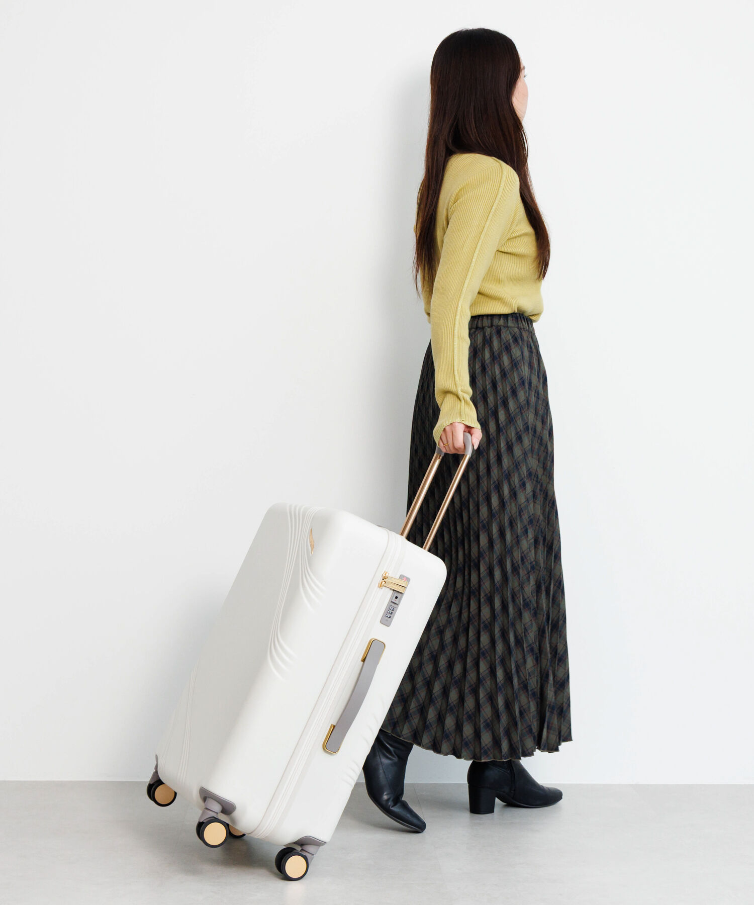  「Jewelna Rose メリエル スーツケース キャリーケース Mサイズ 63L 09372」|キャリーケース|