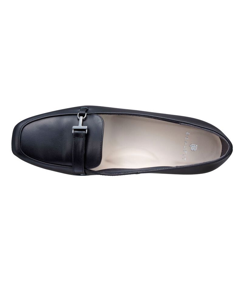 REGAL SHOES「BEAUFIT 【ゆったり】ソフトスクエアトウモカパンプス【ヒール35mm】　商品コード：A22Y」|パンプス|