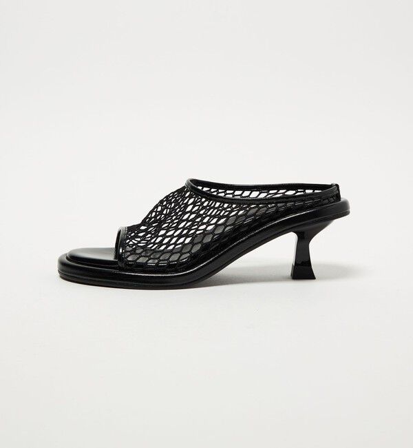 ODETTE E ODILE「＜SY＞フィッシュネットミュール サンダル55&uarr;」|サンダル|BLACK
