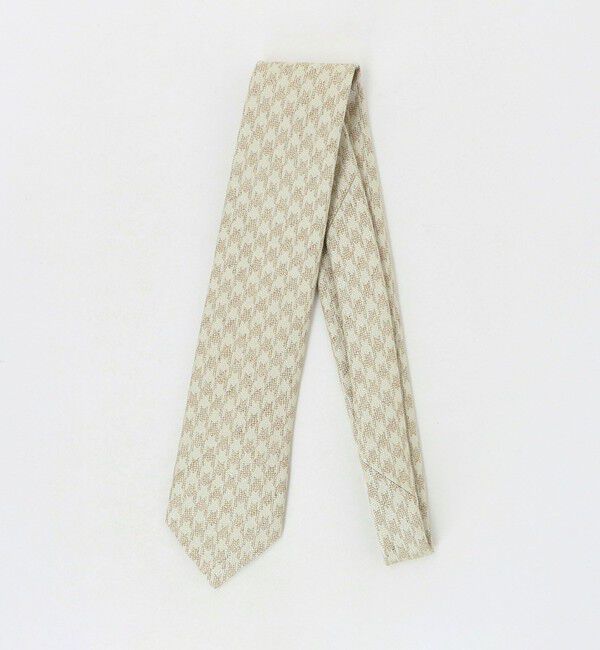 UNITED ARROWS「＜ERRICO FORMICOLA＞ハウンドトゥ―ス ジャガード ネクタイ」|ネクタイ・蝶ネクタイ|BEIGE