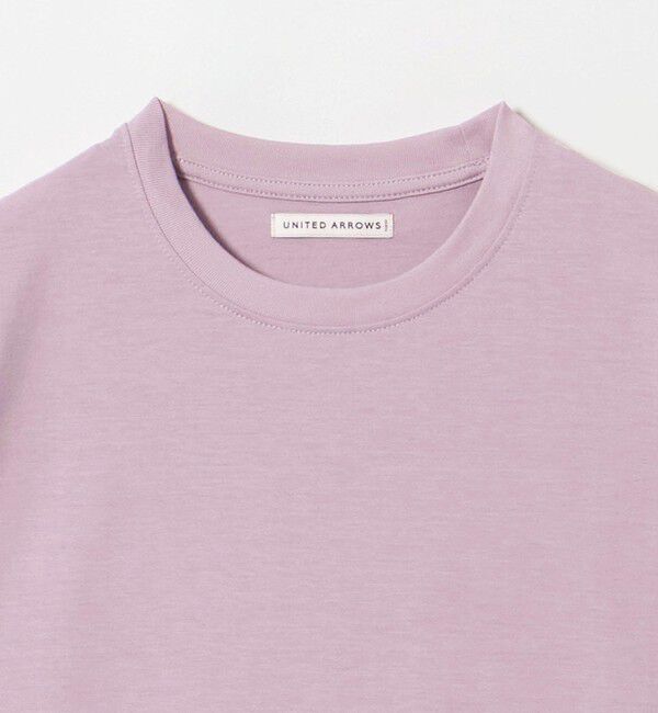UNITED ARROWS「ALBINI アルビニ シルケット テンジク Tシャツ　抗菌防臭」|Tシャツ・カットソー|