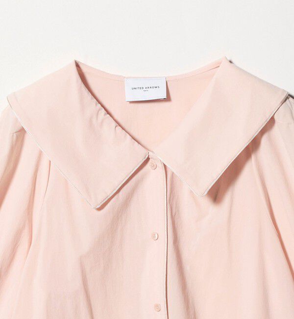 UNITED ARROWS「ビック カラー ブラウス ‐はっ水 ウォッシャブル‐」|シャツ・ブラウス|