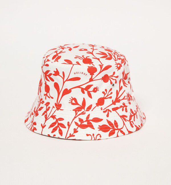 UNITED ARROWS「【別注】＜HOLIDAY BOILEAU＞リーフ ハット」|ハット|RED