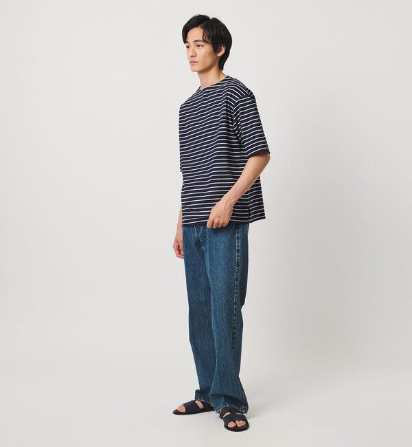 UNITED ARROWS「ジャガード ボーダー バスクシャツ」|Tシャツ・カットソー|