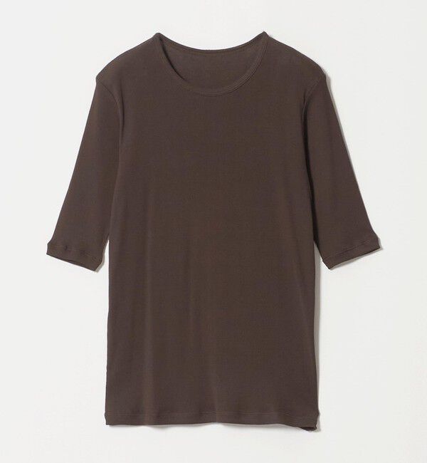 UNITED ARROWS「コットン テレコ 5分袖 カットソー」|Tシャツ・カットソー|