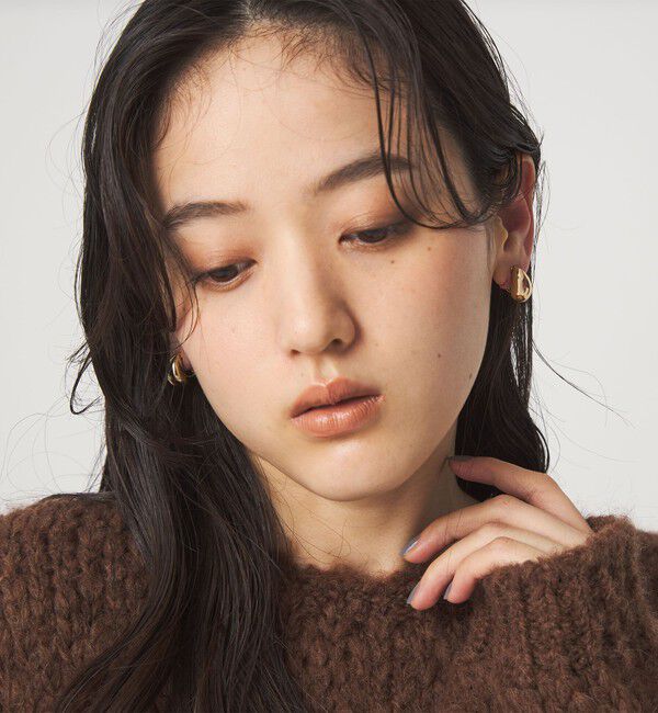 UNITED ARROWS green label relaxing「【WEB限定】ドロップモチーフ イヤリング」|イヤリング|