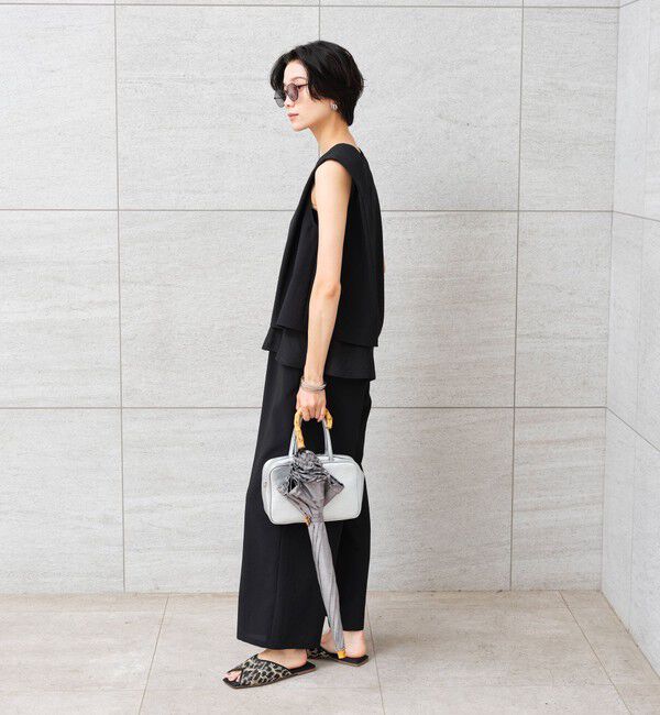 UNITED ARROWS green label relaxing「【別注】＜Wpc.＞UVO フリル 2段折りたたみ日傘 / アンブレラ 晴雨兼用 レイン」|傘|