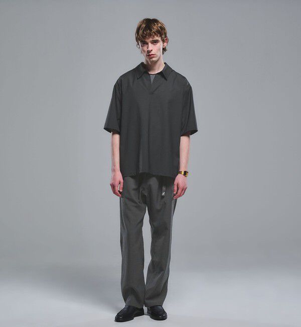 UNITED ARROWS green label relaxing「【別注】＜Gramicci＞麻 ブレンド ワイドテーパード イージーパンツ」|その他|