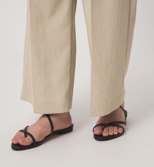 UNITED ARROWS green label relaxing「［size SHORT/TALLあり］2タック ワイド パンツ UVカット 接触冷感 吸水速乾」|その他|
