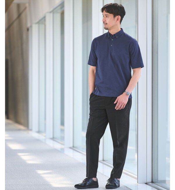 UNITED ARROWS green label relaxing「【WEB限定】JUST fit ドライ ポリエステル 1プリーツ イージーパンツ -吸水速乾-」|その他|
