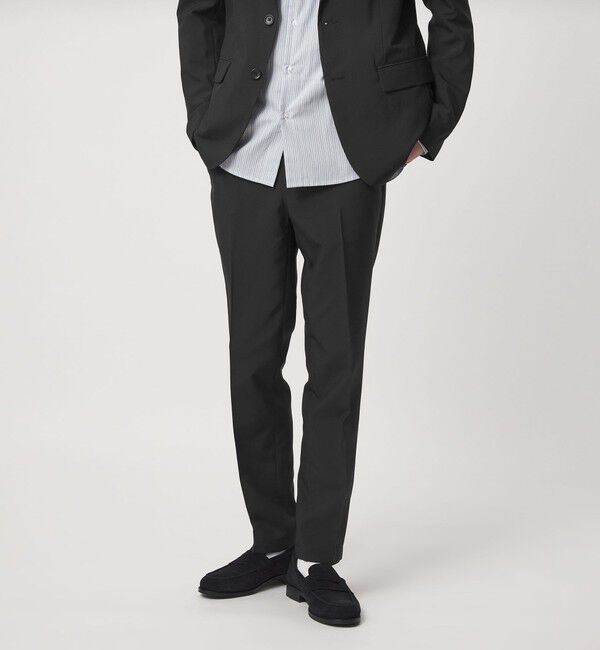 UNITED ARROWS green label relaxing「【WEB限定】JUST fit ドライポリエステル ナロー セットアップ -吸水速乾-」|テーラードジャケット|