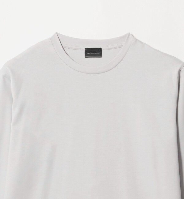 UNITED ARROWS green label relaxing「オーガニック コットン ポンチ クルーネック 長袖 Tシャツ」|Tシャツ・カットソー|
