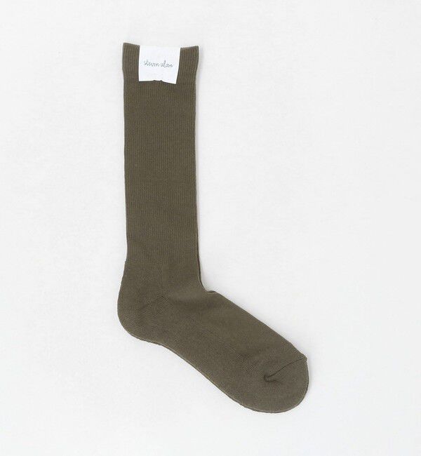 STEVEN ALAN「＜Steven Alan＞ ミドル ホーズ パイル ソックス」|ソックス|OLIVE