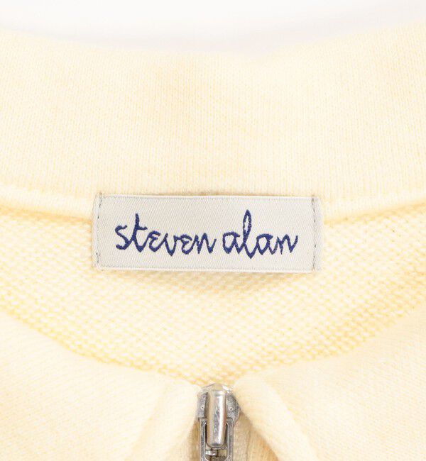 STEVEN ALAN「＜Steven Alan＞コットン スウェット ハーフジップ プルオーバー」|Tシャツ・カットソー|