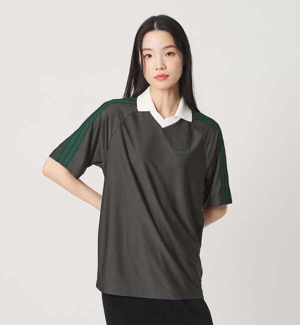 BEAUTY&YOUTH UNITED ARROWS「【別注】＜adidas Originals＞フットボール ジャージ トップス」|Tシャツ・カットソー|DK.GRAY