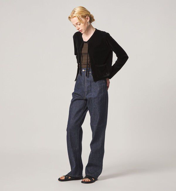 STEVEN ALAN「＜Steven Alan＞ベロア ボレロ カーディガン」|カーディガン|