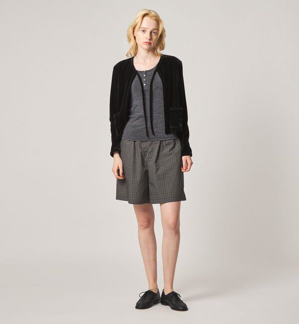 STEVEN ALAN「＜Steven Alan＞ベロア ボレロ カーディガン」|カーディガン|