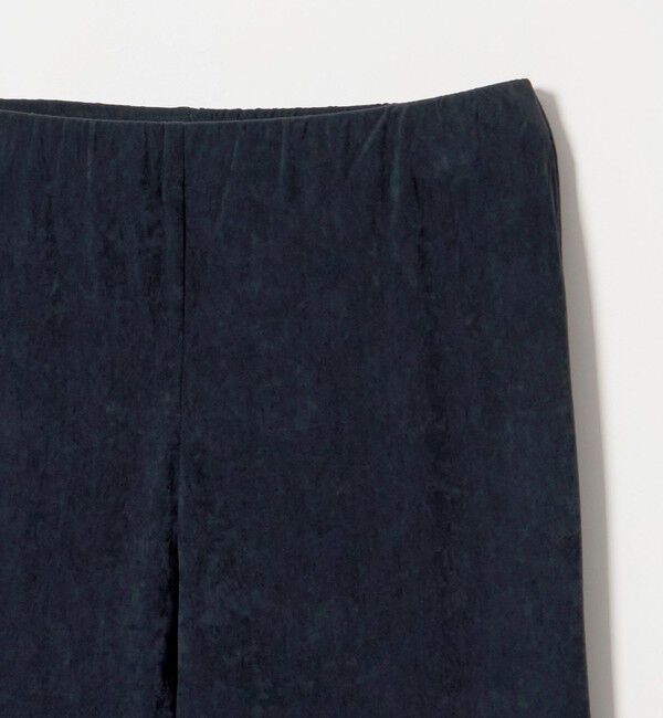 BEAUTY&YOUTH UNITED ARROWS「スエードライク フレアパンツ ウォッシャブル」|チノ|