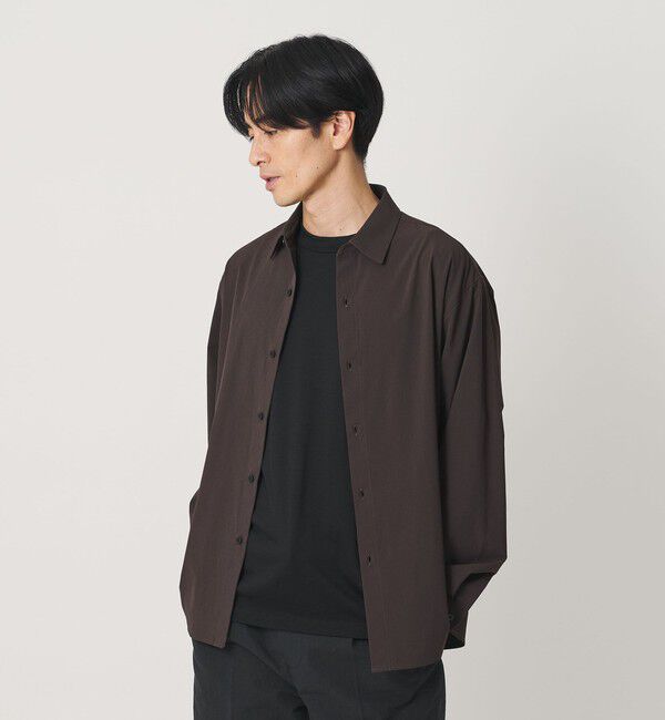 BEAUTY&YOUTH UNITED ARROWS「360&deg;MASTER ヴァーブ ロングスリーブ シャツ セットアップ対応 撥水 ストレッチ ウォッシャブル」|シャツ・ブラウス|