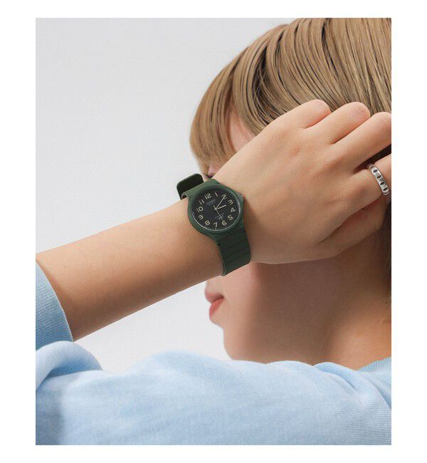 BEAMSBOY「CASIO / MQ24 COLOR」|腕時計|OLIVE