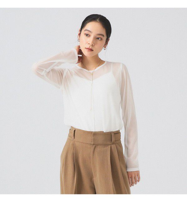 Ray BEAMS 「シアー センター シーム Tシャツ」|Tシャツ・カットソー|