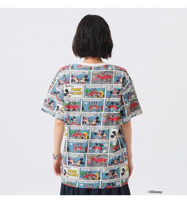 BEAMSBOY「【別注】Champion / ミッキーマウス＆ミニーマウス / Tシャツ」|Tシャツ・カットソー|