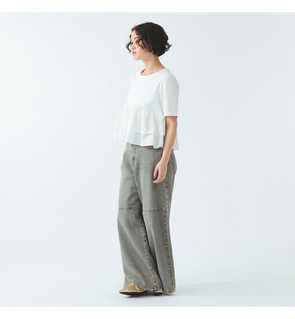 Ray BEAMS 「ティアード キリカエ Tシャツ」|Tシャツ・カットソー|
