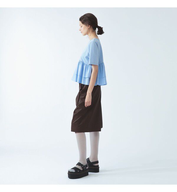 Ray BEAMS 「ティアード キリカエ Tシャツ」|Tシャツ・カットソー|