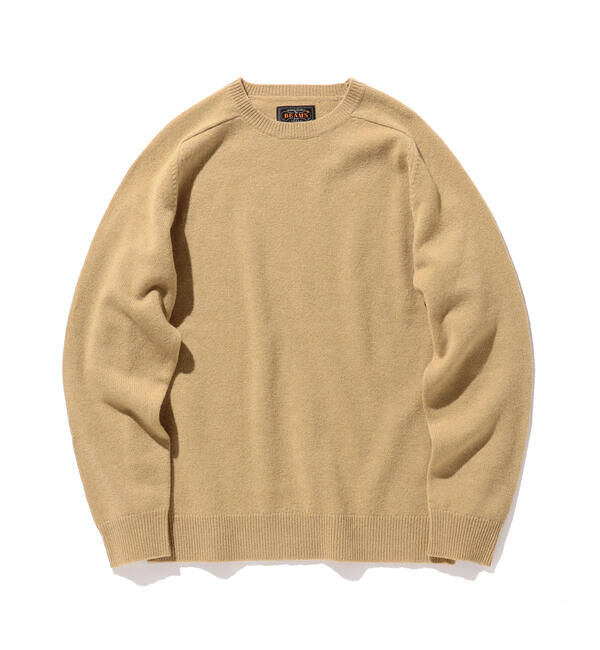 BEAMS PLUS「Crew 9G」|ニット・セーター|BEIGE
